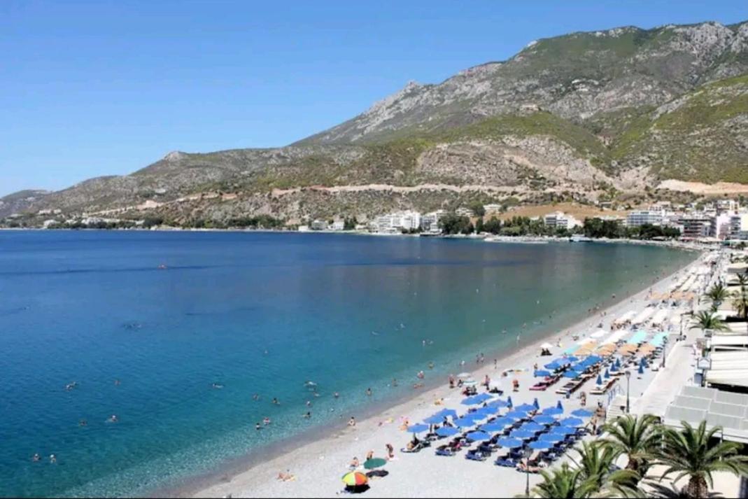 Λουτράκι Κέντρο Apartment Bagian luar foto